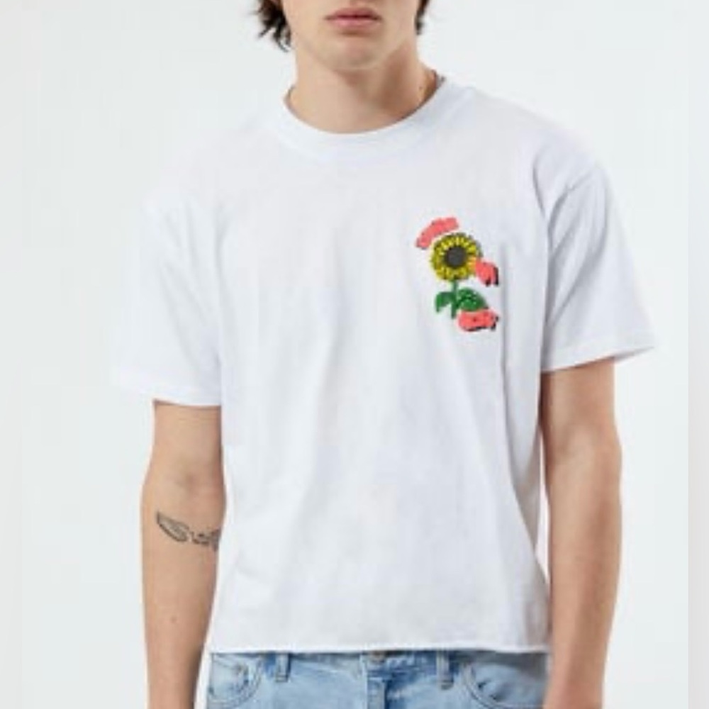 PacSun Express Ya Self Cropped Tee